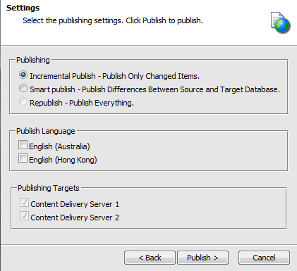 Patched Publishing Dialog