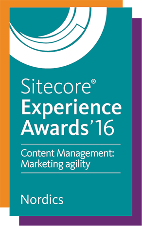 Sitecore Experience Award 2016, Marketing Agility