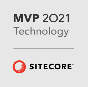 Sitecore Most Valuable Professional, Technology category, 2021